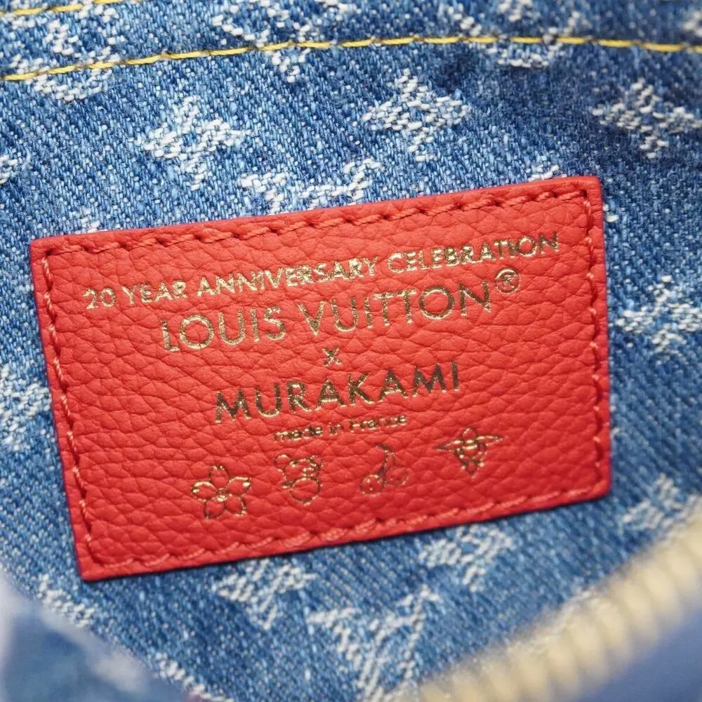 Louis Vuitton Denim Cherry Neverfull Inside Out BB LV x TM Murakami 2025 New